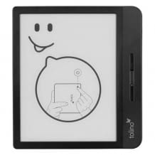 eReader in ergonomischer Form mit Blättertasten. Automatische Display-Rotation, Water Protection und 300 ppi Display.