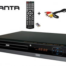 DVD Player mit USB und SCART Anschluss. Wiedergabe von verschiedenen Quellen und Formaten. Kann auch Bilder und Videos von USB wiedergeben.