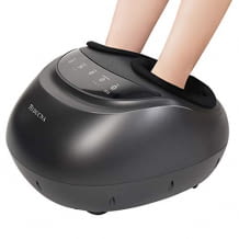 Elektrisches Fußmassagegerät mit einstellbarer Wärmefunktion. Für eine bessere Durchblutung.