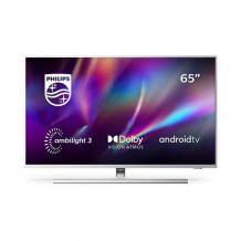 TV Android da 65 pollici con Ambilight, Dolby Vision, Dolby Atmos, Bluetooth e Google Assistant integrato