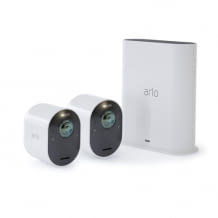 Alexa-kompatibles 4K UHD und HDR Security-Überwachungkamera Set für drinnen und draußen