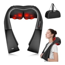 3D-Massagegerät für Nacken, Schultern und Rücken, inkl. praktischer Aufbewahrungstasche