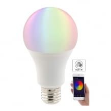 E27 WLAN-Lampe Color RGB & Warmweiß, kompatibel mit Amazon Alexa und Google Assistant