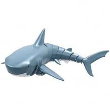 Ferngesteuerter Hai mit flexibel schwingendem Haischwanz. Aufladung per USB. Ideal für Wasserspaß.