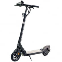 E-scooter con un'autonomia massima di 20 km, 100 kg di capacità di carico, 15,3 kg di peso e 350 watt di potenza, identico nella costruzione al #BRLN V3 della Stiftung Warentest.