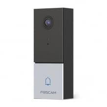 WLAN-Türklingel mit 2K Kamera, 2-Wege Audio und Nachtsicht.