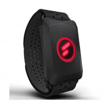 Cardiofrequenzimetro discreto con Bluetooth e LED sensore, utilizzabile senza fascia toracica