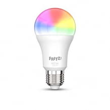 Smart Home LED Lampe für weißes und farbiges Licht. Automatisch und manuell steuerbar. Geeignet für E27 Fassungen.