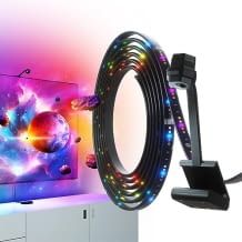 Screen Mirror + Lightstrip Kit für Fernseher/TV/Bildschirme bis zu 65 Zoll - Smart RGBW LED Strip mit Kamera