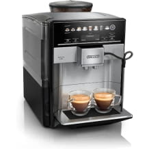 für viele Kaffeespezialitäten, Milch-Aufschäumdüse, Keramikmahlwerk, Doppeltassenfunktion, Antikalk, automatische Dampfreinigung, 1500 W, edelstahl