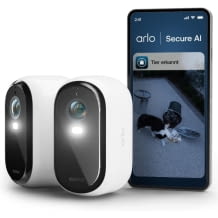 &Uuml;berwachungskamera Outdoor, WLAN, Kabellos dank Akku, 2K Video, Farbnachtsicht, Licht, Bewegungsmelder, Sirene, 2-Wege Audio