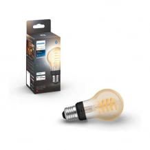 Smarte LED-Lampe mit 300 Lumen im Retro-Stil. Dimmbar und smart steuerbar mithilfe von Bluetooth oder Hue Bridge.