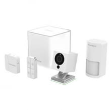 Sicherheitssystem mit Überwachungs-kamera, Bewegungsmelder und Tür-/Fensterkontakt-Sensor