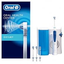 Mit OxyJet Technologie, wodurch das Wasser mit Mikro-Luftblasen aus gereinigter Luft angereichert wird. Für gesünderes Zahnfleisch.