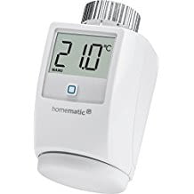 Thermostat für Homematic System, Sprachsteuerung per Alexa, Energieeinsparungen von bis zu 30 %, manuelle Boost-Funktion