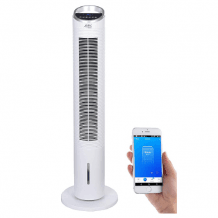 3-in-1-WLAN Luftkühler mit App, für Siri, Alexa und Google Assistant, 60W Leistung und Räume bis 15 m².