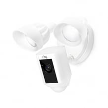 HD Sicherheitskamera mit Flutlicht, Sirene und Gegensprech-funktion über das Smartphone. Inkl. Infrarot-Nachtsicht und Live-Video.