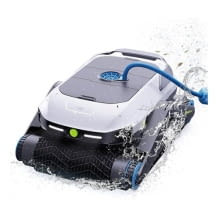 Kabelloser Poolroboter mit App für die intelligente Pfadplanung und bis zu 210 Minuten Laufzeit