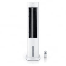 Condizionatore d'aria mobile 4 in 1 con raffreddamento ad acqua, serbatoio dell'acqua da 5 litri, raffreddatore evaporativo silenzioso e senza tubo di scarico dell'aria.