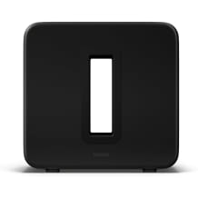 Sonos Sub, 4. Generation, keine Vibration dank Force Cancelling Effekt, elegantes schmales Design