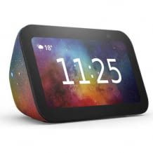 Echo Kids Variante von Echo Show 5 (3. Generation), spielt kindgerechte Inhalte, inkl. 1 Jahr Amazon Kids+