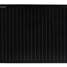 Monokristallines Solarmodul mit hochwertigen A-Grad Solarzellen. Für hohe Effizienz auch bei schlechten Lichtverhältnissen.