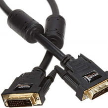 Hochwertiges Kabel mit einer Auflösung von 2560x1080 und vergoldetem Stecker für eine optimale Leitfähigkeit. Mit Ferritfiltern um Signalverlust zu vermeiden.