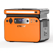 Mobiler Stromspeicher mit 518Wh/500W, Universal-Steckdose und integrierter LIFEPO4-Batterie- und BSM-Systeme.