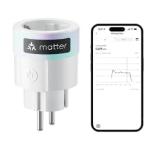 WLAN & Bluetooth & Matter-fähige Steckdose mit Leistungsüberwachung und Sprachsteuerung