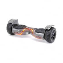 Hoverboard mit extra breitem Profil, LED Scheinwerfer, Bluetooth und integriertem Lautsprecher. Inkl. Sicherheitsmodus.