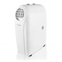 4-in-1Mobile Klimaanlage zum Kühlen als auch Umgebungsluft zirkulieren lassen und entfeuchten mit praktischen Rollen.