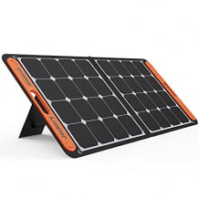 Sistema solare ecologico e altamente efficiente con un'efficienza di conversione del 23%. Ergonomico, facile da trasportare, robusto e pieghevole.