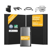 EcoFlow Stream Ultra All-in-One Speicher mit 4 Solarmodulen und smartem Zähler für Balkonkraftwerke