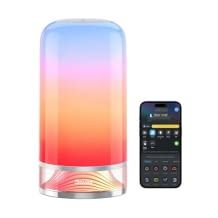 Smarte Lampe mit App, Alexa- und Matter Kompatibilität sowie 64 Leuchtmodi und 2700-6500k