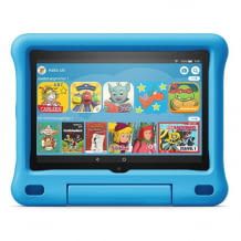 Kombi-Angebot aus Fire HD 8-Tablet, einjähriger Amazon Kids+ Mitgliedschaft, Hülle, Entertainment und Sorglos-Garantie.