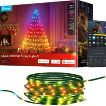 300 LEDs, 30M Smarte Lichterkette, 130+ Szenen-Modi, Shape Mapping, Kompatibel mit Alexa, Grünes Kabel