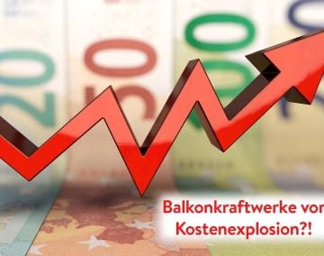 Die Preise für Balkonkraftwerke könnten 2026 steigen