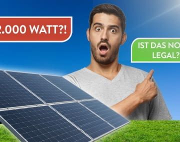 Darf ich ein 2.000 Watt Balkonkraftwerk legal in Deutschland nutzen?