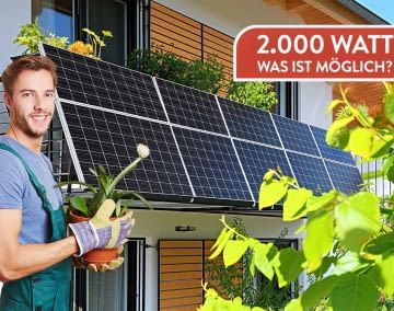 Darf ich ein 2.000 Watt Balkonkraftwerk legal in Deutschland nutzen?