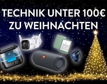 Wir haben die besten Technikgeschenke unter 100 € ausfindig gemacht!