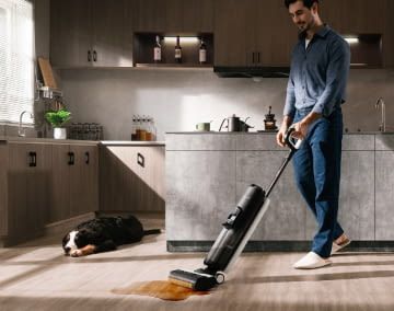 Komfortabel Hartböden wischen? Mit einem elektrischen Wischsauger kein Problem
