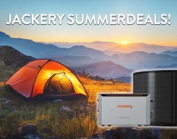 Bei den Jackery Summerdeals heftig sparen!
