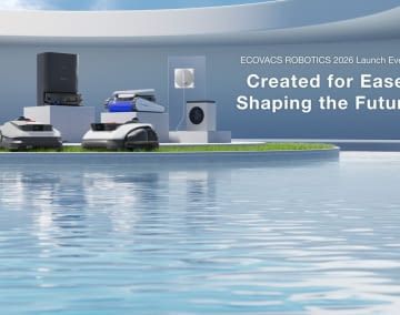 ECOVACS hat in Barcelona sein neues Line-Up für 2026 vorgestellt