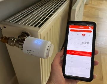 Das Hama Heizkörperthermostat mit der passenden App