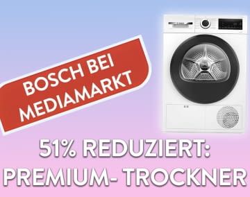 Bei MediaMarkt ist dieser Wäschetrockner das beste Angebot des Markenfestivals