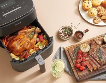 Eine Heißluftfritteuse kann viele verschiedene Gerichte zubereiten