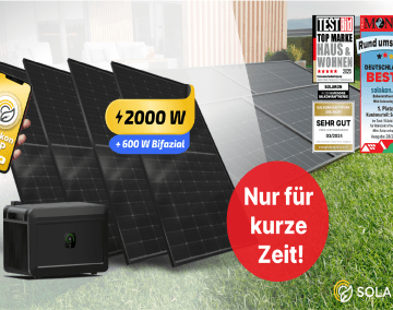 Unser Leser sparen jetzt exklusiv auf die besten Balkonkraftwerke