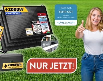 Unser Leser sparen jetzt exklusiv auf die besten Balkonkraftwerke