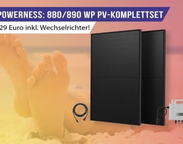 Der Solar-einstieg ist jetzt so günstig, dass man es sich im Urlaub gutgehen lassen kann!