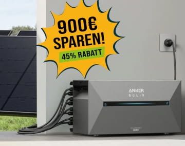 Beim Kauf der neuen Anker Solarbank 2 Pro können bis zu 900 Euro gespart werden